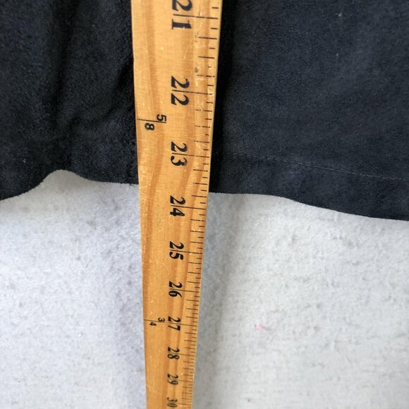 Montanaco Jacket Womens M Black Leather Knit Sleeves Studded Southwestern Boho - Picture 4 of 16